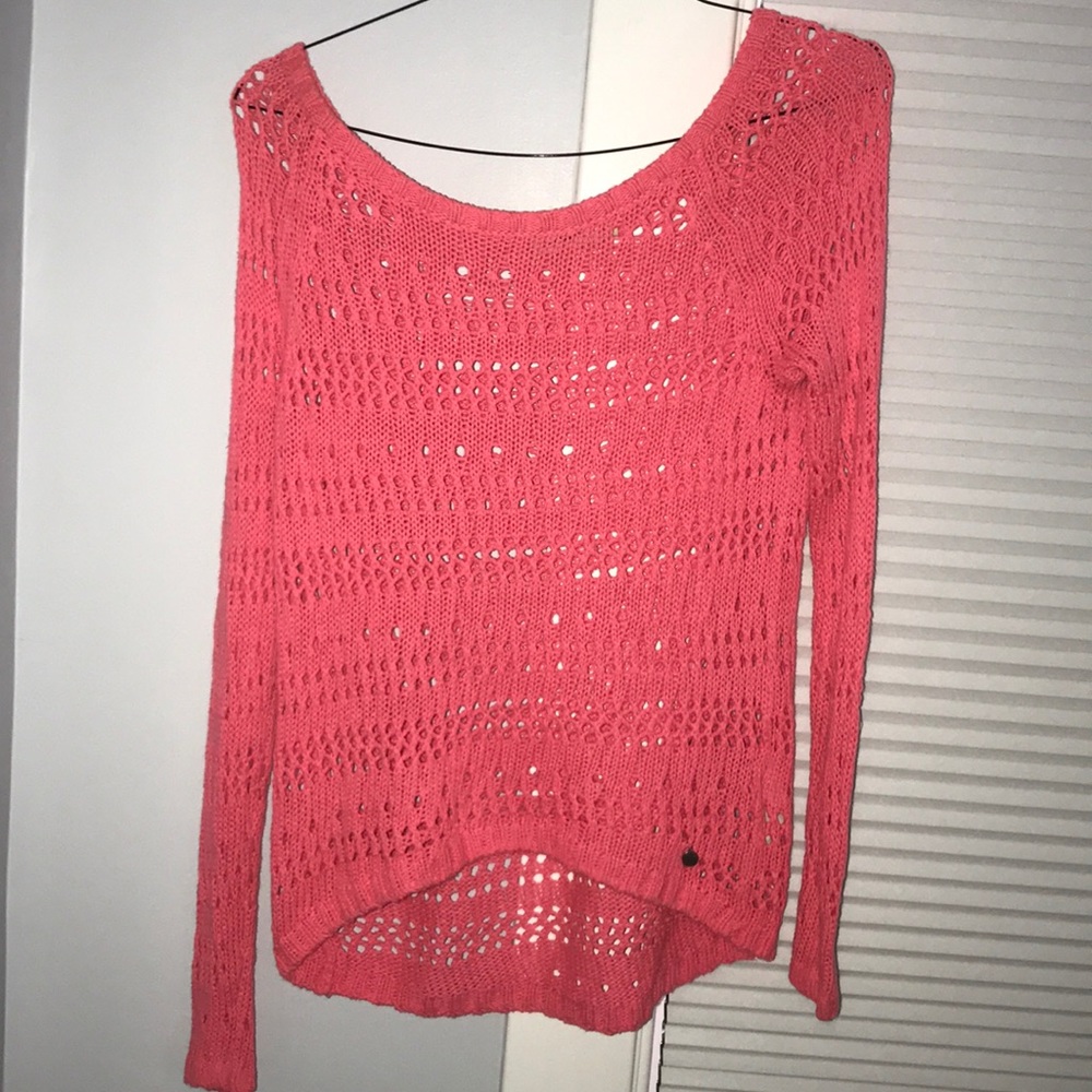 Abercrombie Kids Coral Sweater Size L